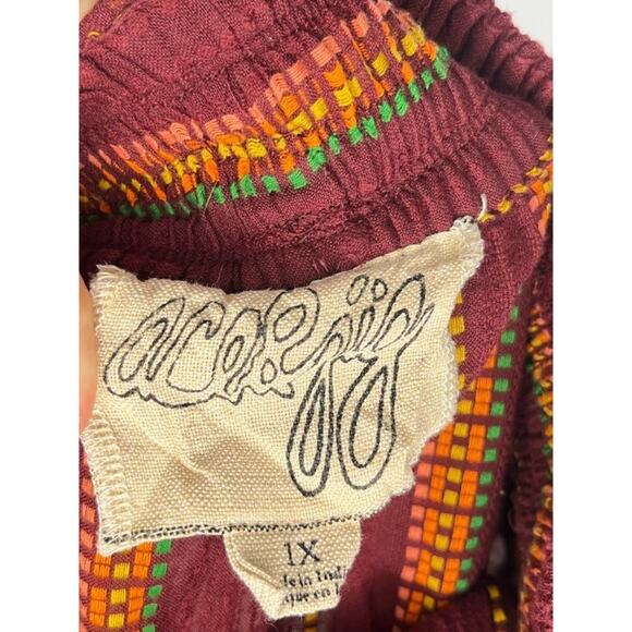 ACE & JIG Sz 1x Garnet Stripe Rara Midi Skirt - Picture 4 of 6